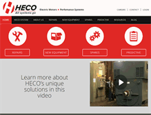 Tablet Screenshot of hecoinc.com